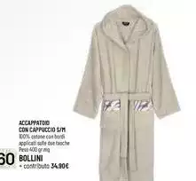 Accappatoio Con Cappuccio S/m