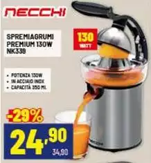 Necchi - Spremiagrumi Premium 130W NK338