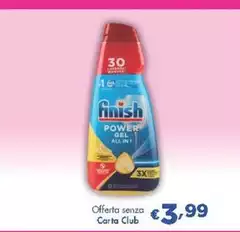 Finish - Offerta Senza Carta Club
