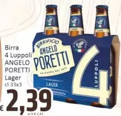 Angelo poretti - Birra 4 Luppoli