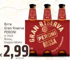Peroni - Birra Gran Riserva