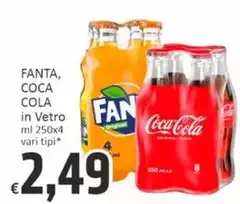 Fanta/Coca Cola - In Vetro