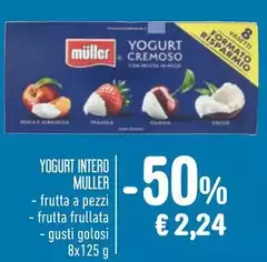 Muller - Yogurt Intero