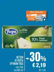 Yoga - Nettari Di Frutta Optimum