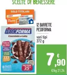 Pesoforma - 12 Barrette