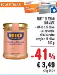 Rio Mare - Filetti Di Tonno