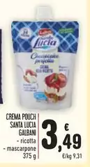 Galbani - Crema Pouch Santa Lucia