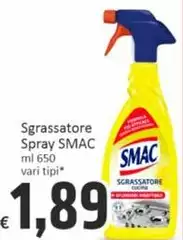 Smac - Sgrassatore Spray
