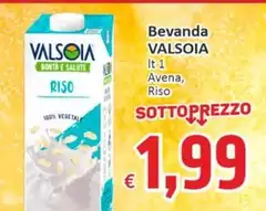 Valsoia - Bevanda