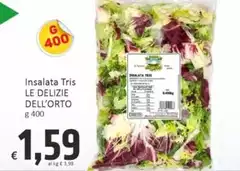 Le Delizie Dell'Orto - Insalata Tris