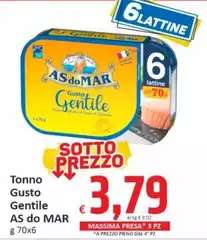 As Do Mar - Tonno Gusto Gentile