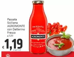 Agromonte - Passata Siciliana Con Datterino Fresco