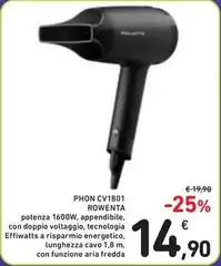Rowenta - Phon CV1801