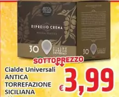 Espresso - Cialde Universali Antica Torrefazione Siciliana