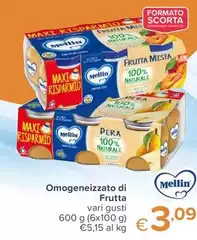 Mellin - Omogeneizzato Di Frutta