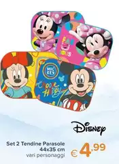 Disney - Set 2 Tendine Parasole