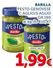 Barilla - Pesto Genovese C.Aglio/S.Aglio