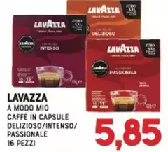 Lavazza - A Modo Mio Caffé In Capsule Delizioso