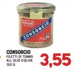 Consorcio - Filetti Di Tonno All'Olio D'Oliva