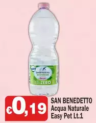 San Benedetto - Acqua Naturale Easy Pet Lt. 1