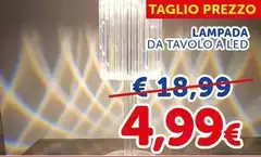 Lampada Da Tavolo A Led