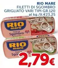 Rio Mare - Filetti Di Sgombro Grigliato