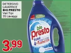 Bio Presto - Detersivo Lavatrice