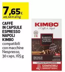 Kimbo - Caffè In Capsule Espresso Napoli