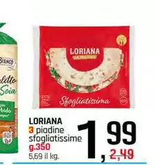 Loriana - Piadine Sfogliatissima