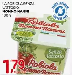 Nonno Nanni - La Robiola Senza Lattosio
