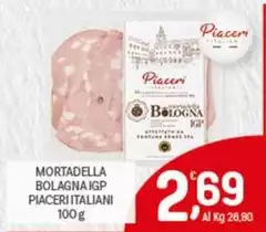 Pizza italia - Mortadella Bologna IGP