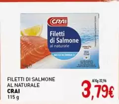 Crai - Filetti Di Salmone Al Naturale