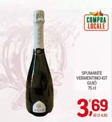 Spumante Vermentino IGT