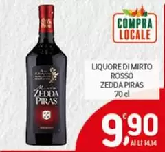 Zedda piras - Liquore Di Mirto Rosso