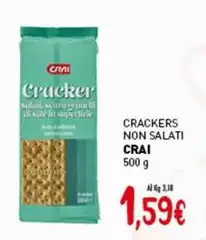 Crai - Crackers Non Salati