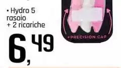 Hydro 5 Rasoio + 2 Ricariche
