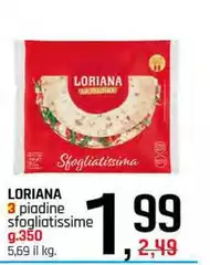 Loriana - Piadine Sfogliatissima