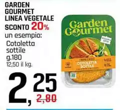 Garden gourmet - Linea Vegetale Sconto