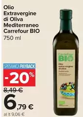 Carrefour Bio - Olio Extravergine Di Oliva Mediterraneo