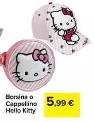 Hello kitty - Borsina O Cappellino Hello Kitty