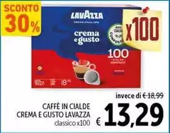 Lavazza - Caffè In Cialde Crema E Gusto