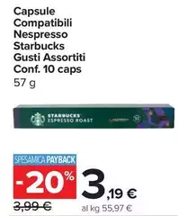 Starbucks - Capsule Compatibili Nespresso