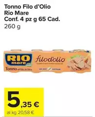 Rio Mare - Tonno Filo D'Olio