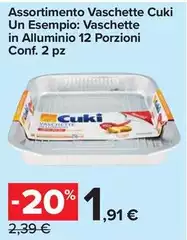 Cuki - Assortimento Vaschette