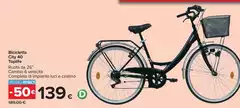 Bicicleta City 40 Toplife
