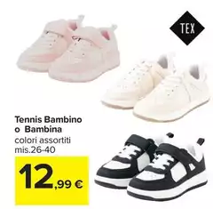 Tex - Tennis Bambino O Bambina