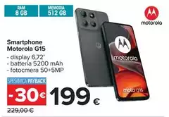 Motorola - Smartphone G15