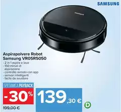 Samsung - Aspirapolvere Robot VRO05R5050