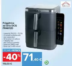 DCG - Friggitrice Ad Aria FR4612D