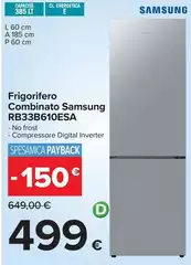 Samsung - Frigorifero Combinato RB33B610ESA